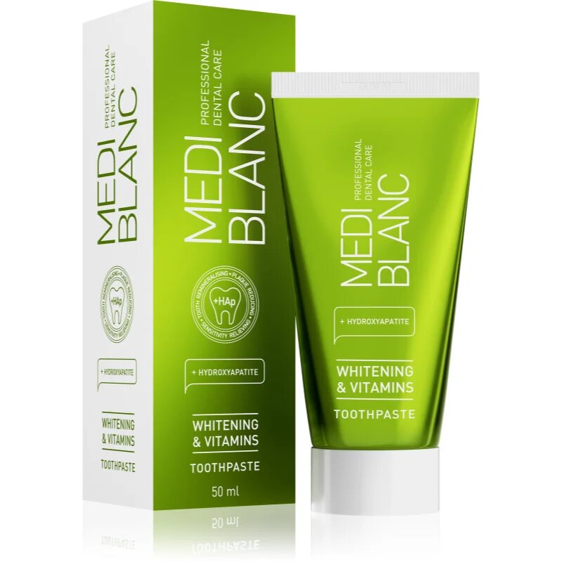 MEDIBLANC Toothpaste Vitamin-Enriched fehérítő fogkrém vitaminokkal 50 ml