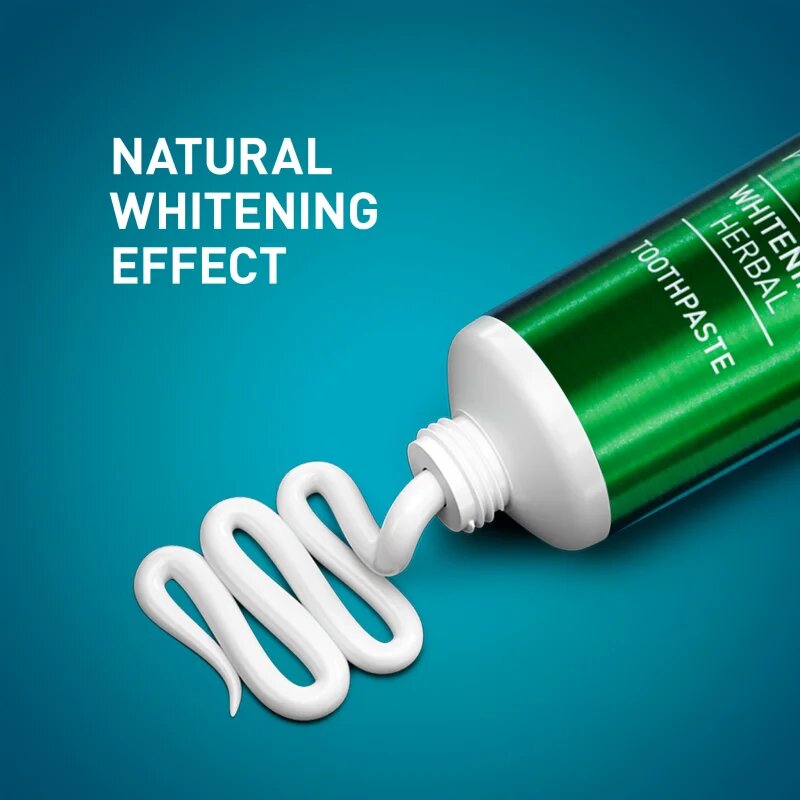 MEDIBLANC Whitening Herbal fogkrém gyógynövényekkel fehérítő hatással 100 ml