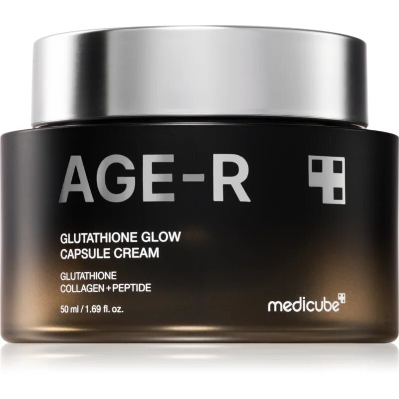 Medicube Age-R Glutathione Glow Capsule Cream intenzív ránctalanító krém élénk és hidratált bőr 50 ml