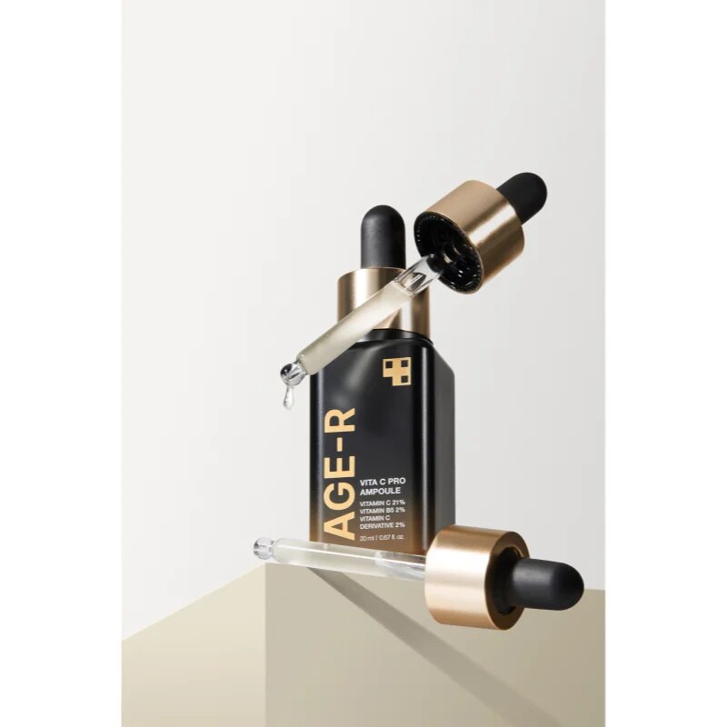 Medicube Age-R Vita C Pro Ampoule koncentrált szérum a bőr öregedésének jelei ellen C vitamin 20 ml