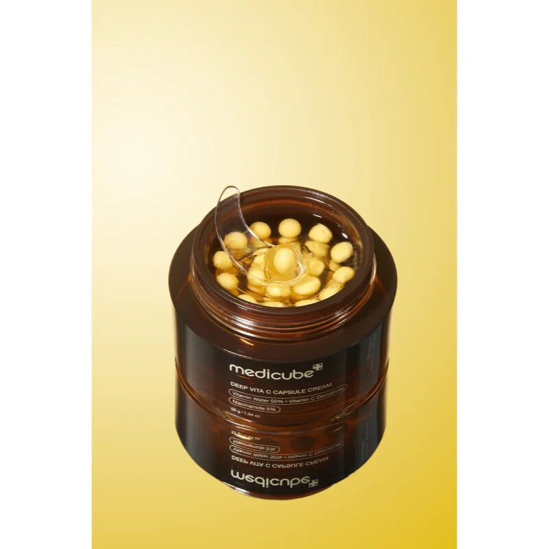 Medicube Deep Vita C Capsule Cream élénkítő krém hiperpigmentációs bőrre 55 g