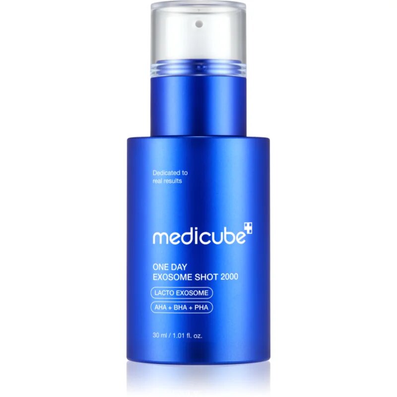 Medicube One Day Exosome Shot 2000 intenzív regeneráló szérum az élénk és kisimított arcbőrért 30 ml