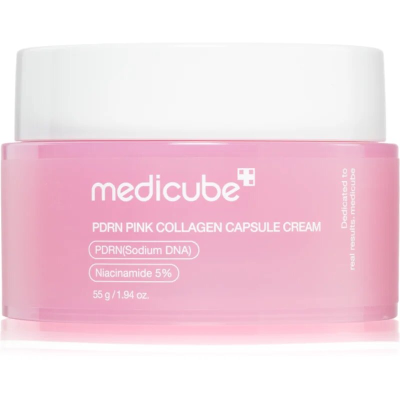 Medicube PDRN Pink Collagen Capsule Cream hidratáló arckrém feszesítő hatással 55 g