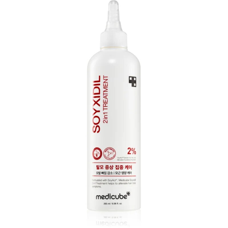 Medicube Soyxidil 2in1 Treatment hidratáló és hajerősítő kondicionáló hajhullás ellen 256 ml