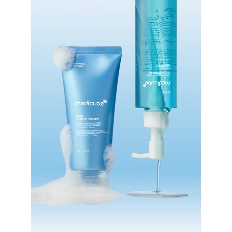 Medicube Zero Foam Cleanser finoman tisztító hab nyugtató hatással 120 ml