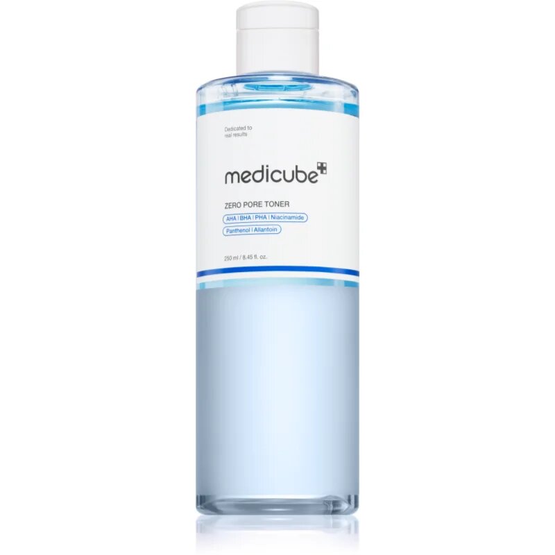 Medicube Zero Pore Toner gyengéd bőrhámlasztó tonik a kitágult pórusokra 250 ml