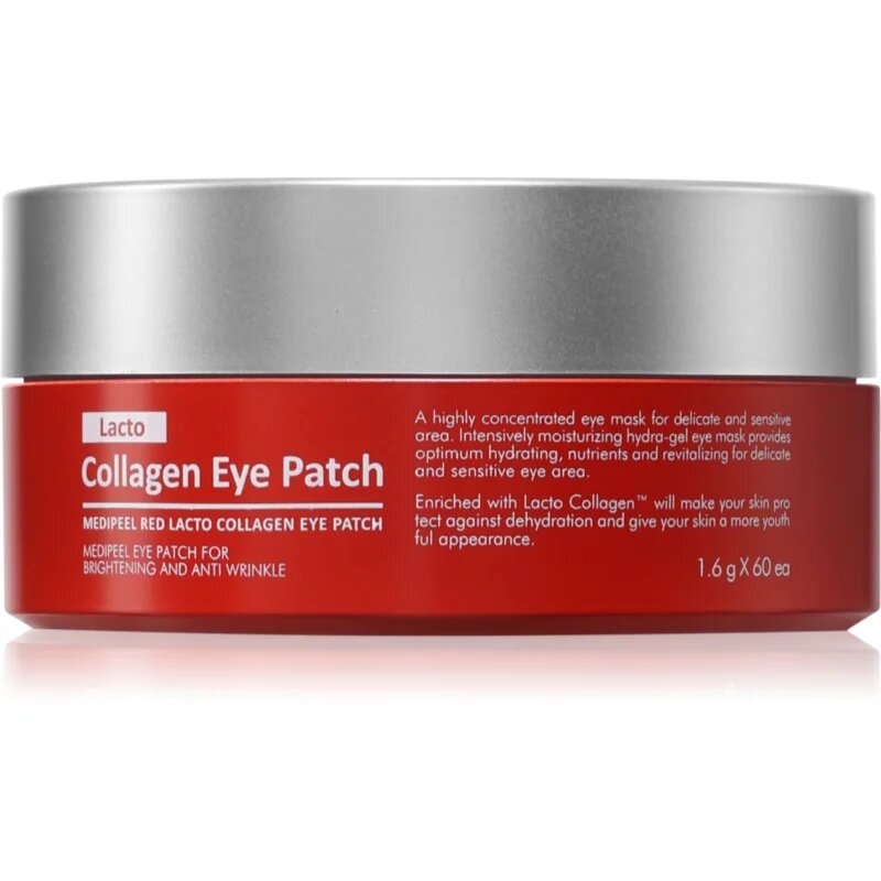 MEDIPEEL+ Collagen hidrogél maszk a szem körül kollagénnel 1.6 g