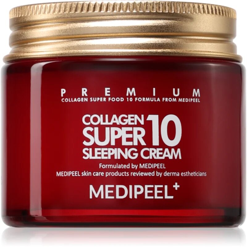 MEDIPEEL+ Collagen Super 10 éjszakai krém a ráncok ellen 70 ml
