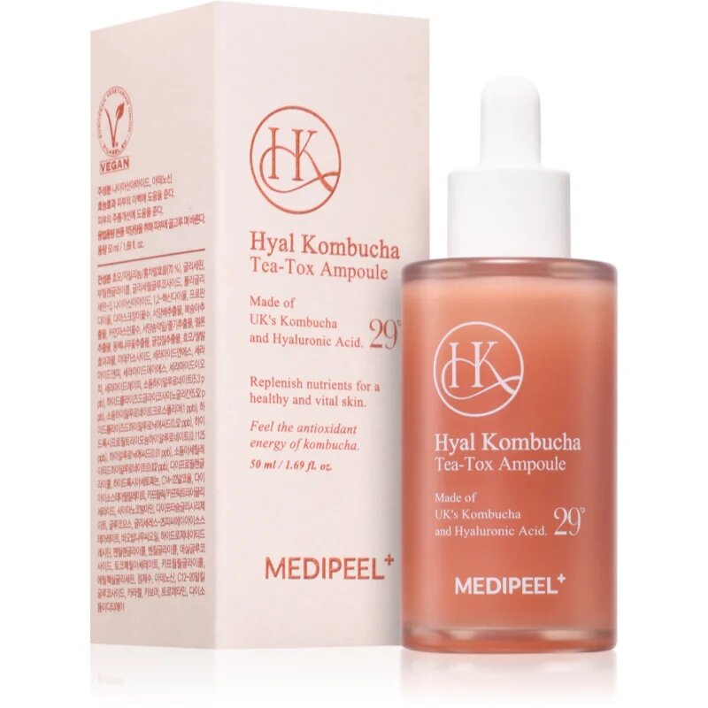 MEDIPEEL+ Hyal Kombucha hidratáló szérum az arcra 50 ml