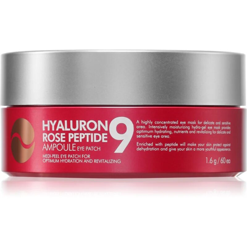 MEDIPEEL+ Hyaluron Rose Peptide 9 szilikon párnácskár a szem alá 60 db