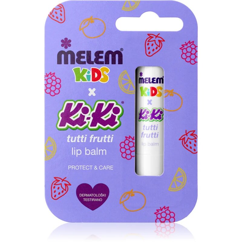 Melem KiKi Tutti Frutti ajakbalzsam gyermekeknek 4.5 g