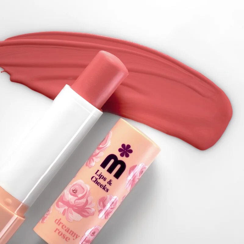 Melem Lips&Cheeks Dreamy Rose tonizáló balzsam ajakra és arcra 4.5 g
