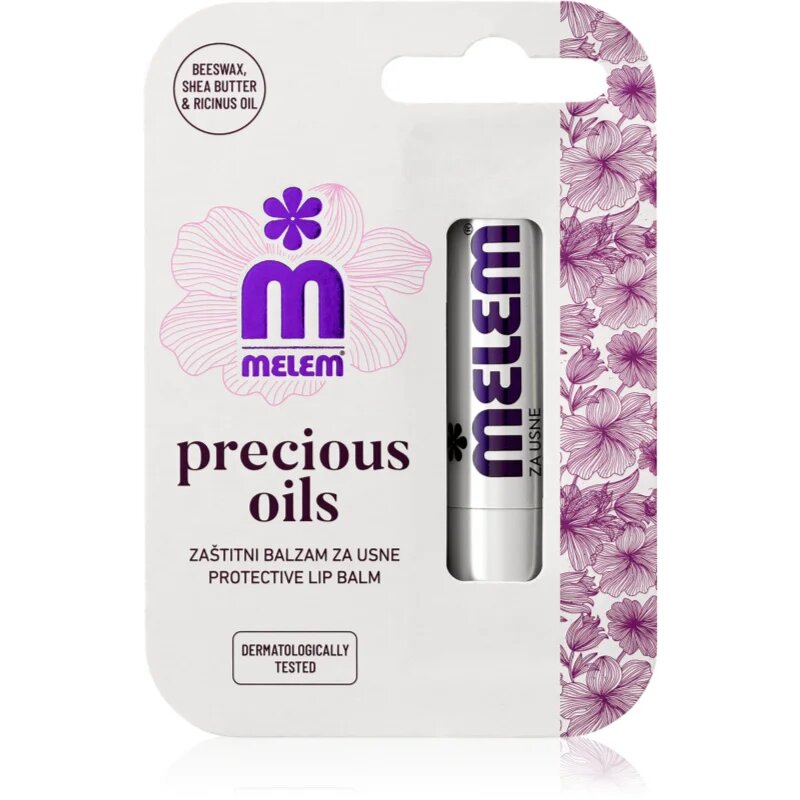 Melem Precious Oils ajakbalzsam 4.5 g