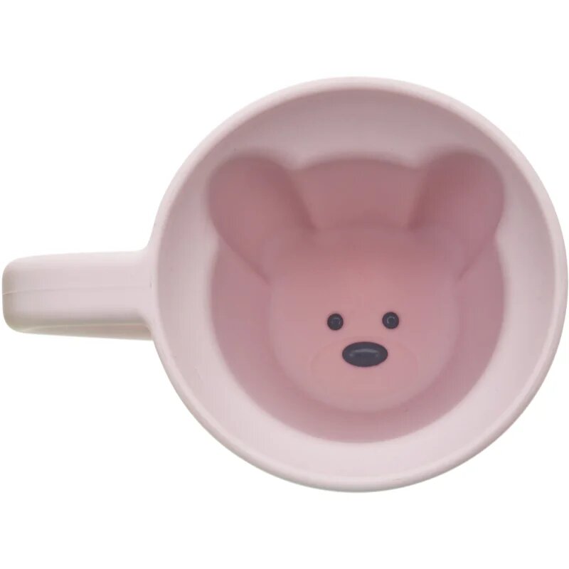 Melii Silicone Bear Mug bögre Pink 200 ml