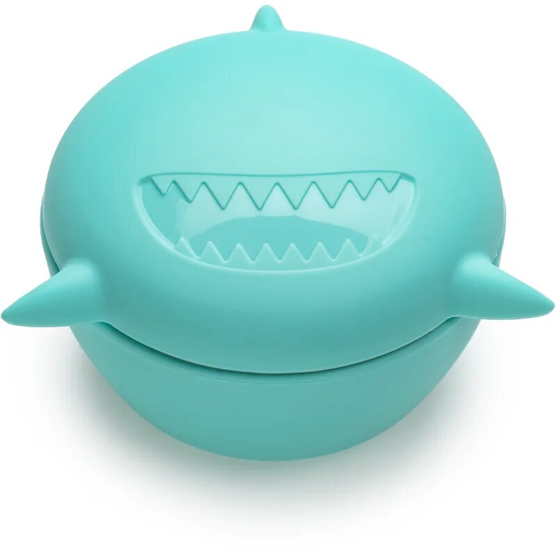 Melii Silicone Bowl with Lid uzsonnás doboz Shark 350 ml