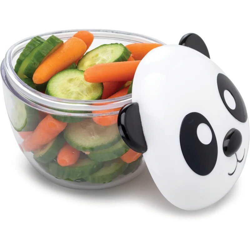 Melii Snack Container uzsonnás doboz Panda 232 ml