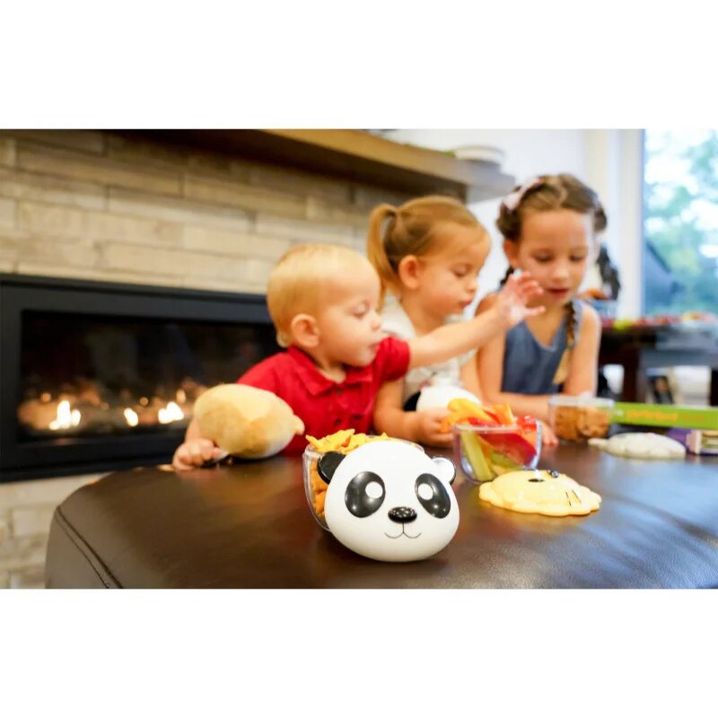 Melii Snack Container uzsonnás doboz Panda 232 ml