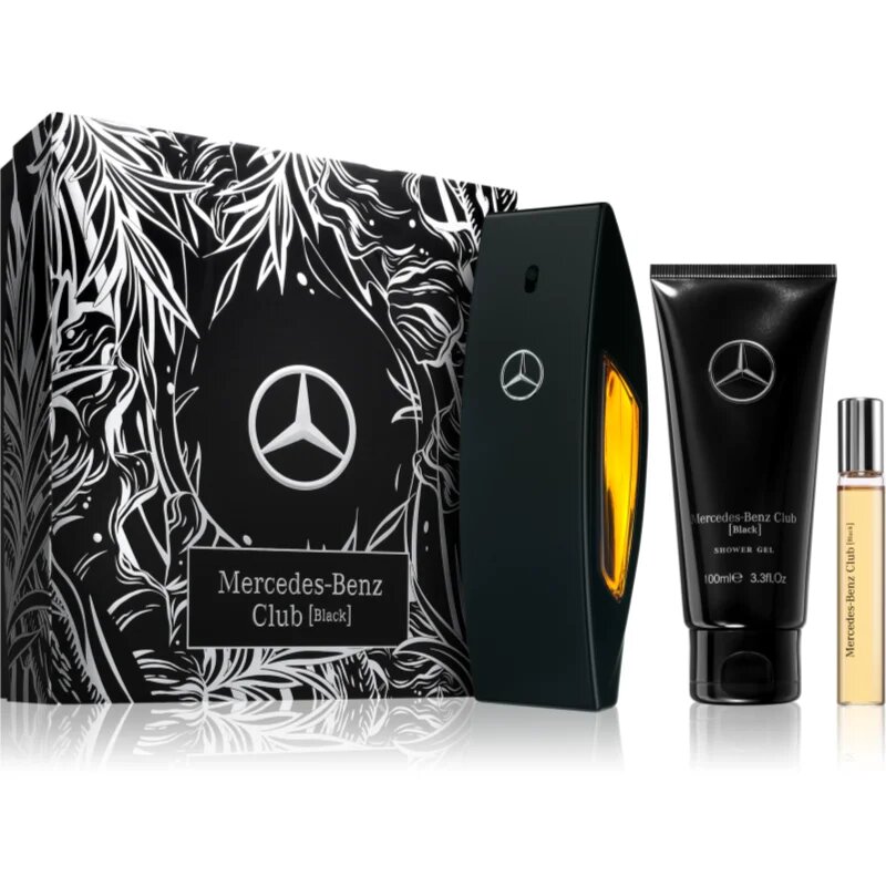 Mercedes-Benz Club Black ajándékszett uraknak 1 db