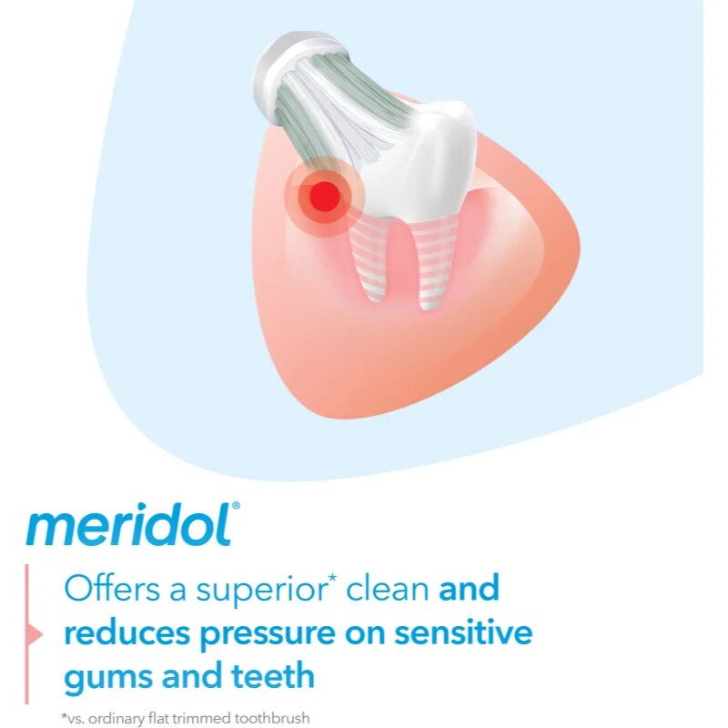 Meridol Complete Care fogkefe gyenge 1 db