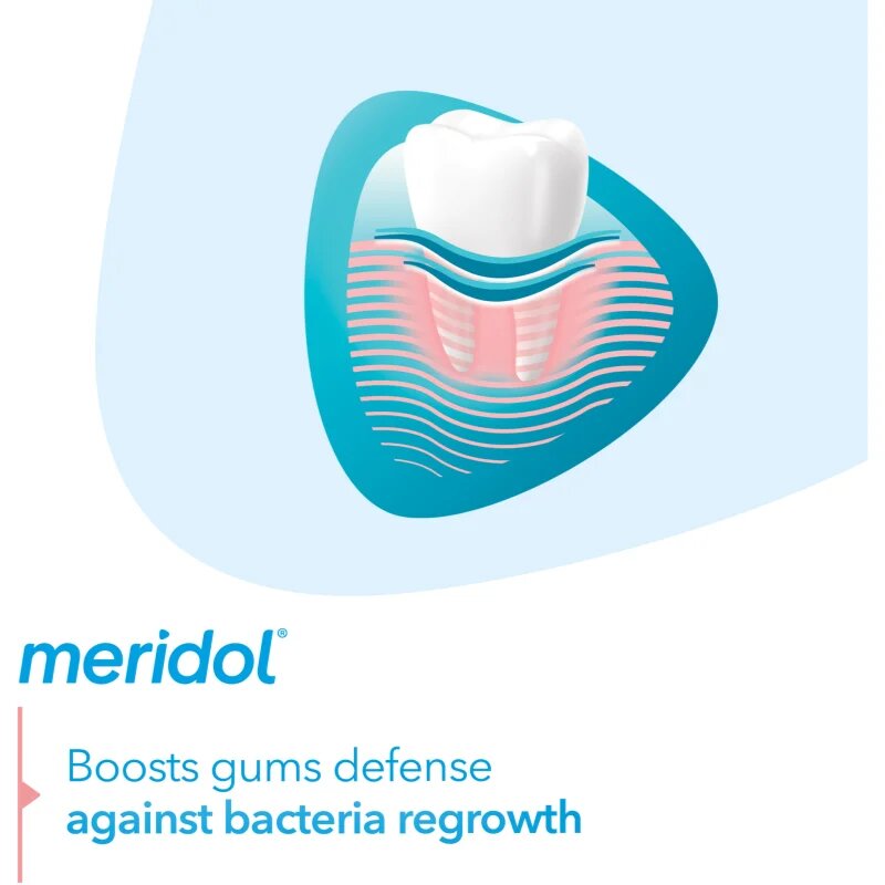 Meridol Gum Protection fogkrém segíti az irritált fogíny regenerációját 20 ml