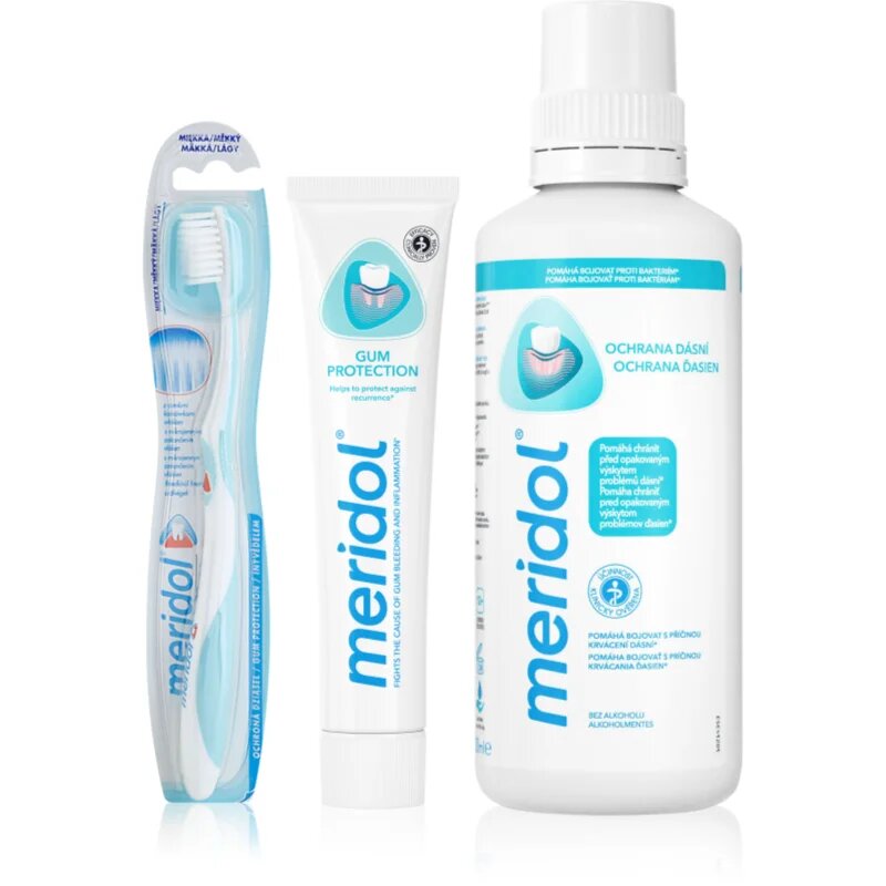 Meridol Gum Protection szett a fogakra