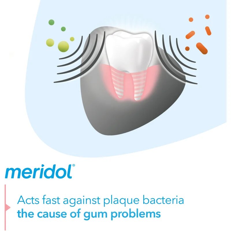 Meridol Gum Protection Whitening fehérítő fogkrém 75 ml