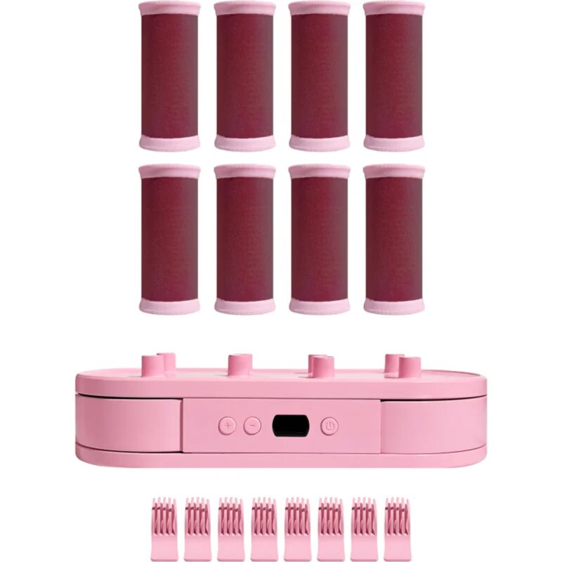 Mermade Digital Hot Rollers melegítő hajcsavarók 8 db