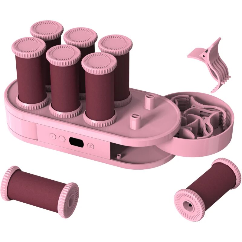 Mermade Digital Hot Rollers melegítő hajcsavarók 8 db