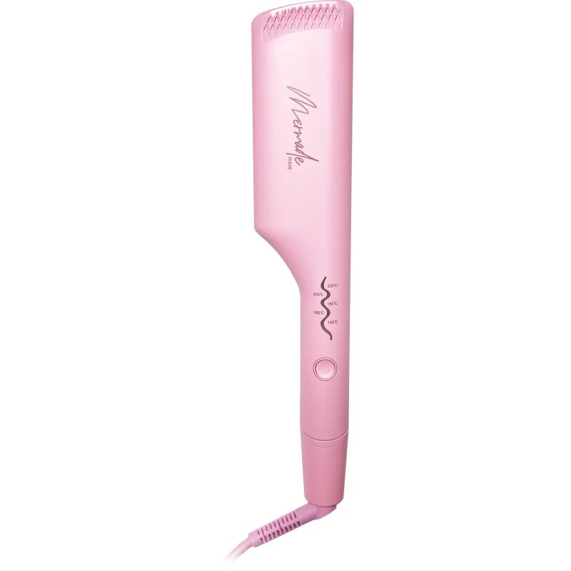 Mermade Double Waver Pink hajsütővas 1 db