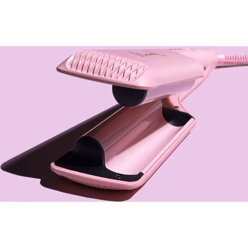 Mermade Double Waver Pink hajsütővas 1 db