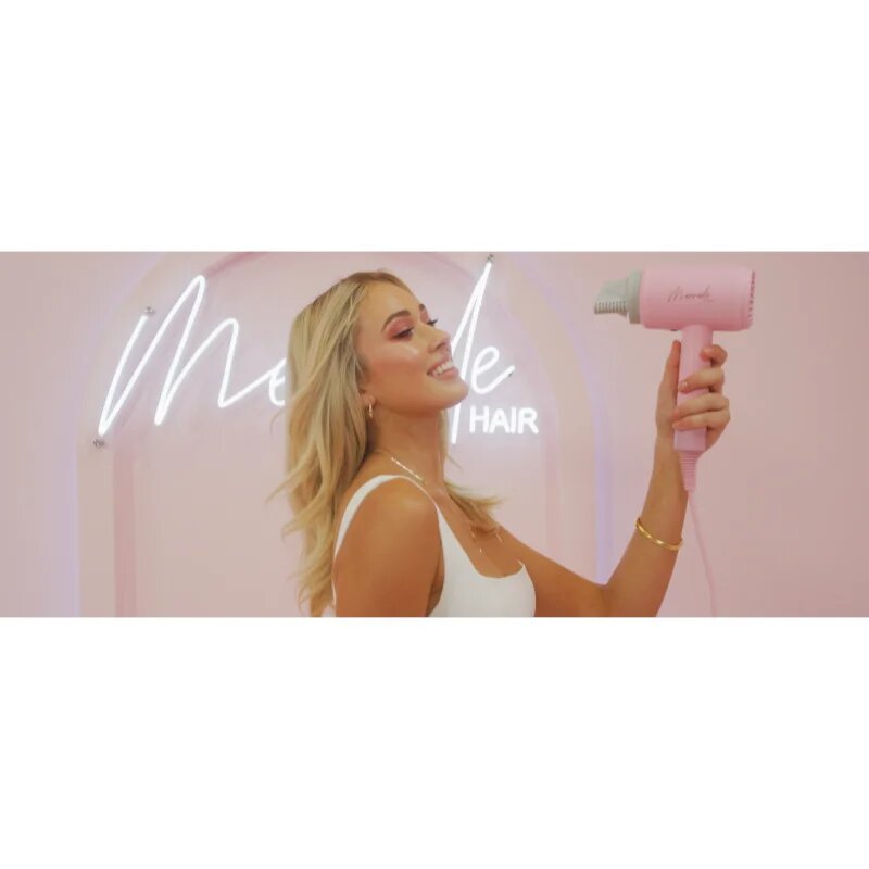 Mermade Hair Dryer hajszárító Pink 1 db