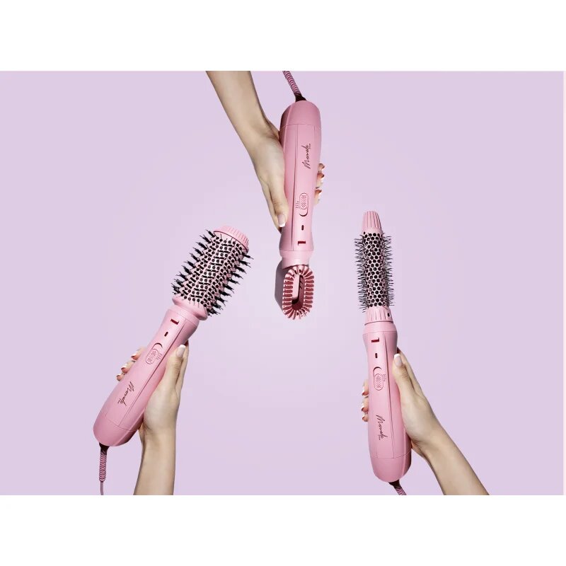 Mermade Interchangeable Blow Dry Brush kefe a haj beszárításához cserélhető toldalékkal 1 db