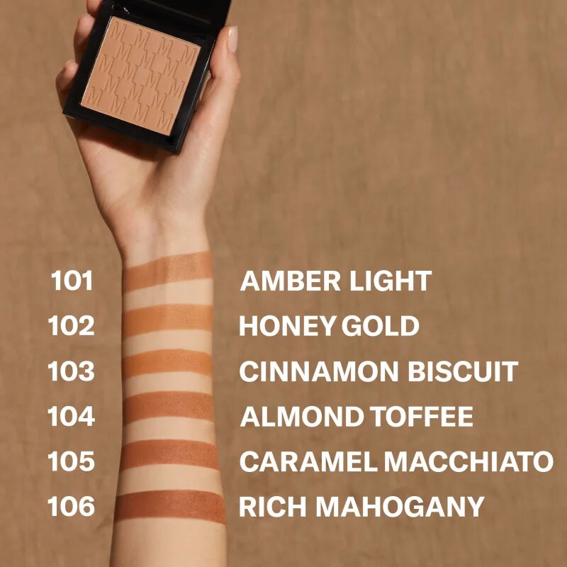 Mesauda Bronze Venus kompakt bronz púder árnyalat 104 Almond Toffee 10 g