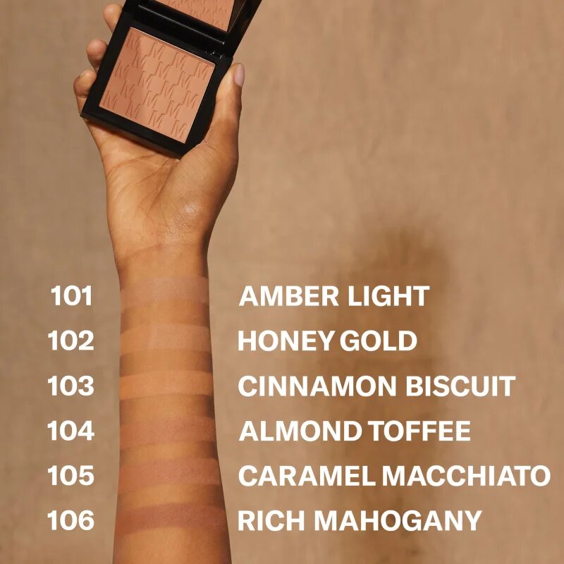 Mesauda Bronze Venus kompakt bronz púder árnyalat 106 Rich Mahogany 10 g