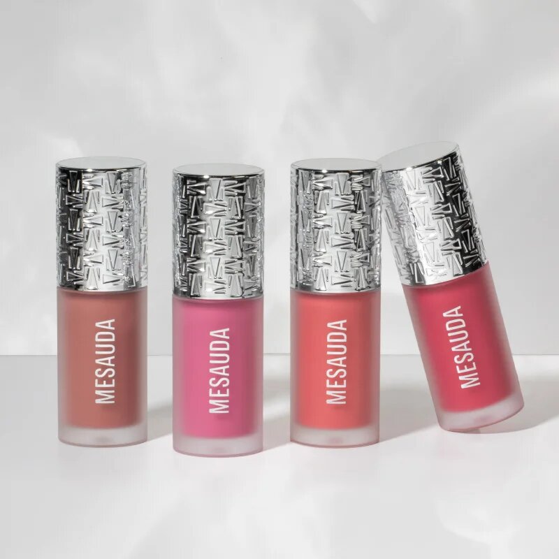 Mesauda Flush of Blush folyékony arcpirosító matt hatással árnyalat 101 Soft Mauve 8 ml