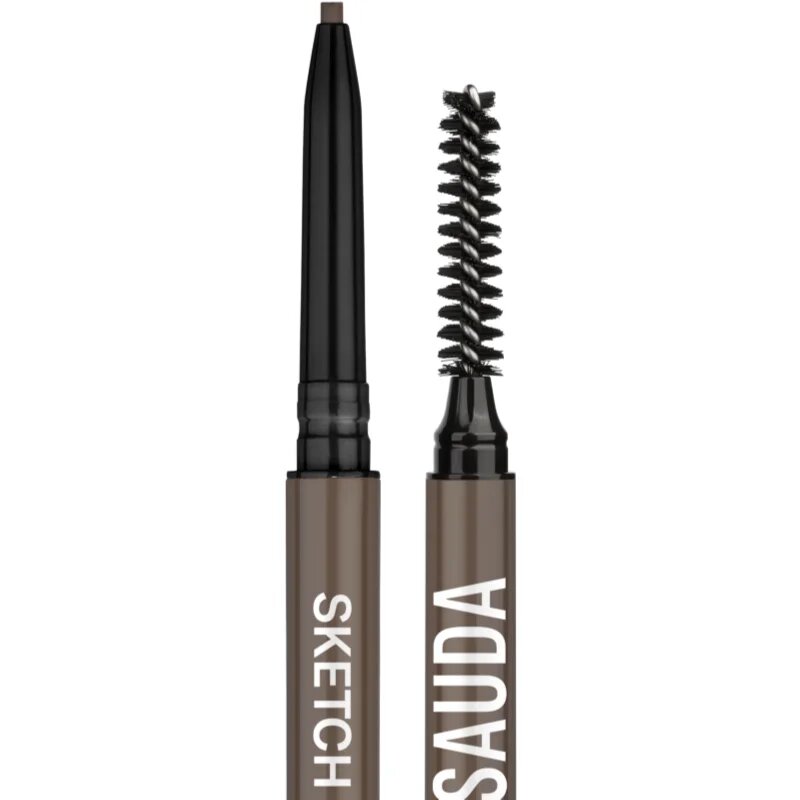 Mesauda Sketch Brows automatikus szemöldökceruza kefével árnyalat 102 Brunette 0.09 g