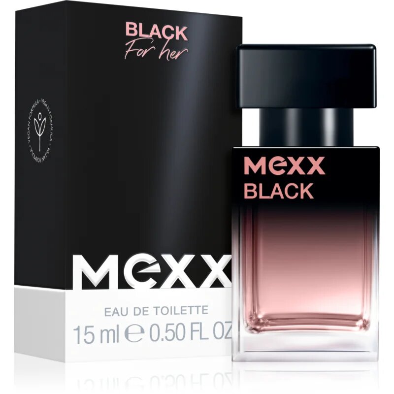 Mexx Black For Her Eau de Toilette hölgyeknek 15 ml
