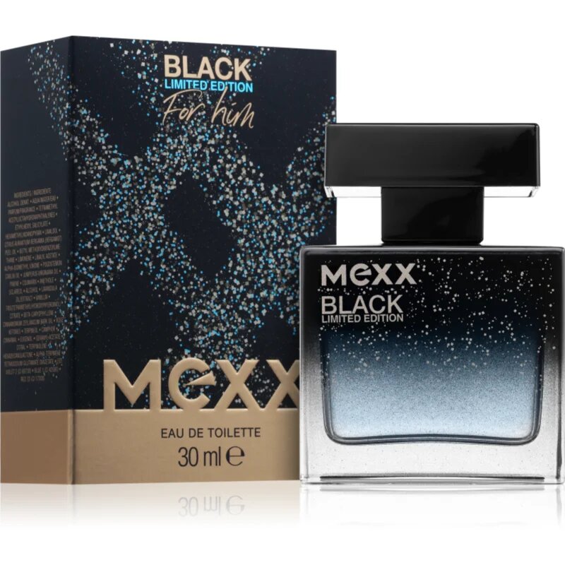Mexx Black Man Eau de Toilette uraknak 30 ml