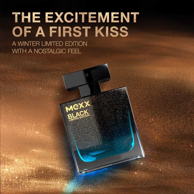Mexx Black Man Eau de Toilette uraknak 30 ml