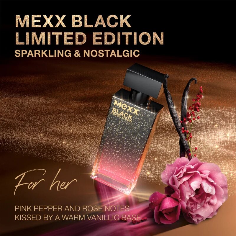 Mexx Black Woman Eau de Toilette hölgyeknek 15 ml