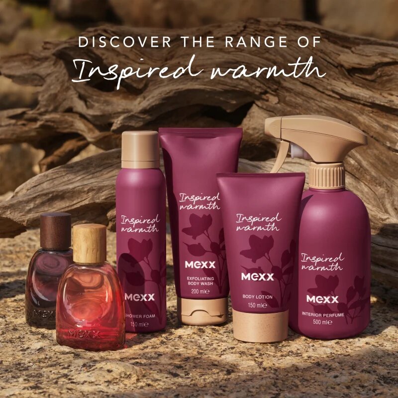 Mexx Inspired Warmth testápoló spray hölgyeknek 250 ml