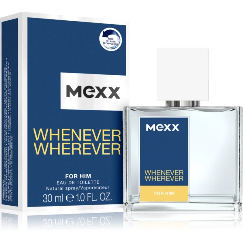 Mexx Whenever Wherever For Him Eau de Toilette uraknak 30 ml