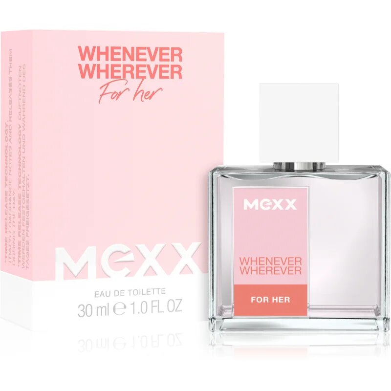 Mexx Whenever Wherever New Eau de Toilette hölgyeknek 30 ml