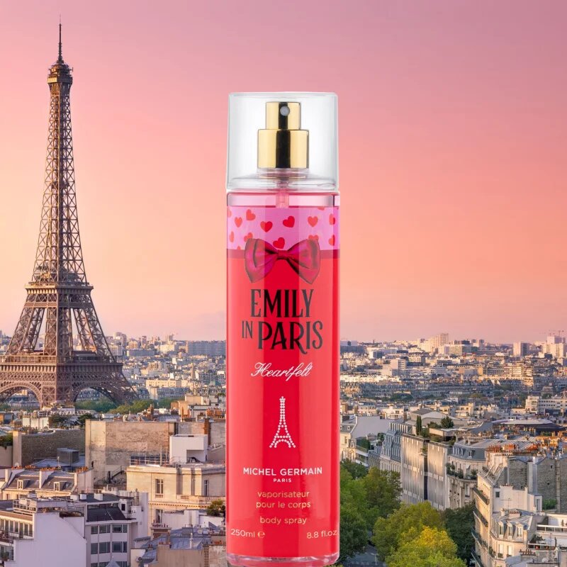 Michel Germain Emily in Paris Heartfelt parfümözött spray a testre hölgyeknek 236 ml