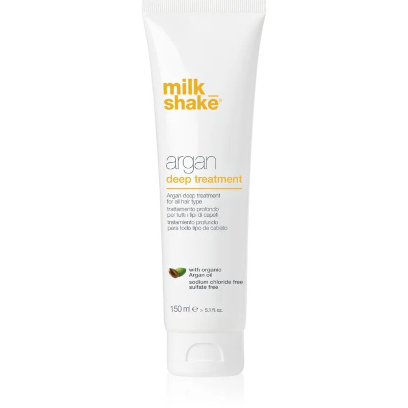 milk_shake® Argan Oil Deep Treatment olajos ápolás minden hajtípusra 200 ml