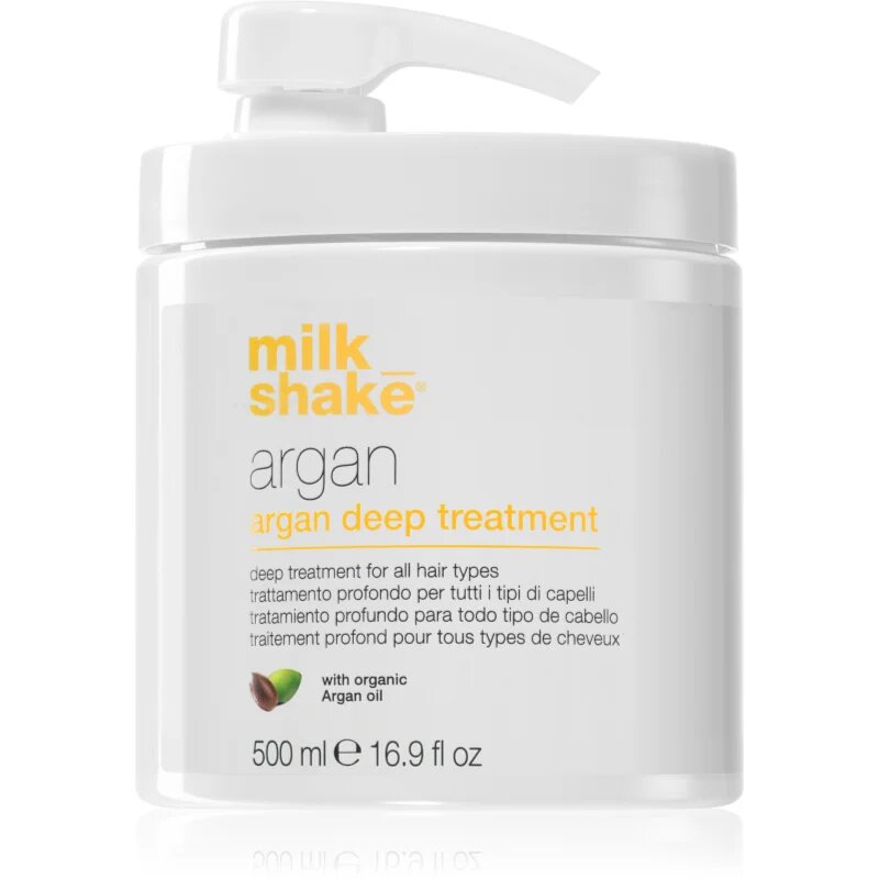 milk_shake® Argan Oil Deep Treatment olajos ápolás minden hajtípusra 500 ml