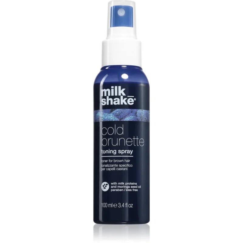 milk_shake® Cold Brunette Toning Spray spray semlegesítő réz alaptónusok 100 ml