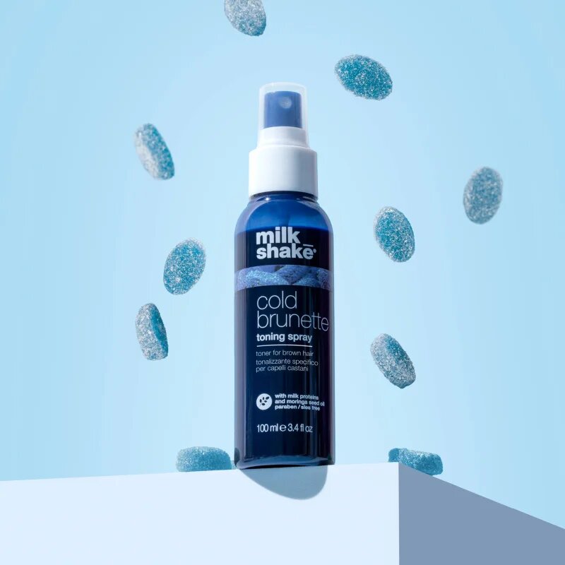 milk_shake® Cold Brunette Toning Spray spray semlegesítő réz alaptónusok 100 ml