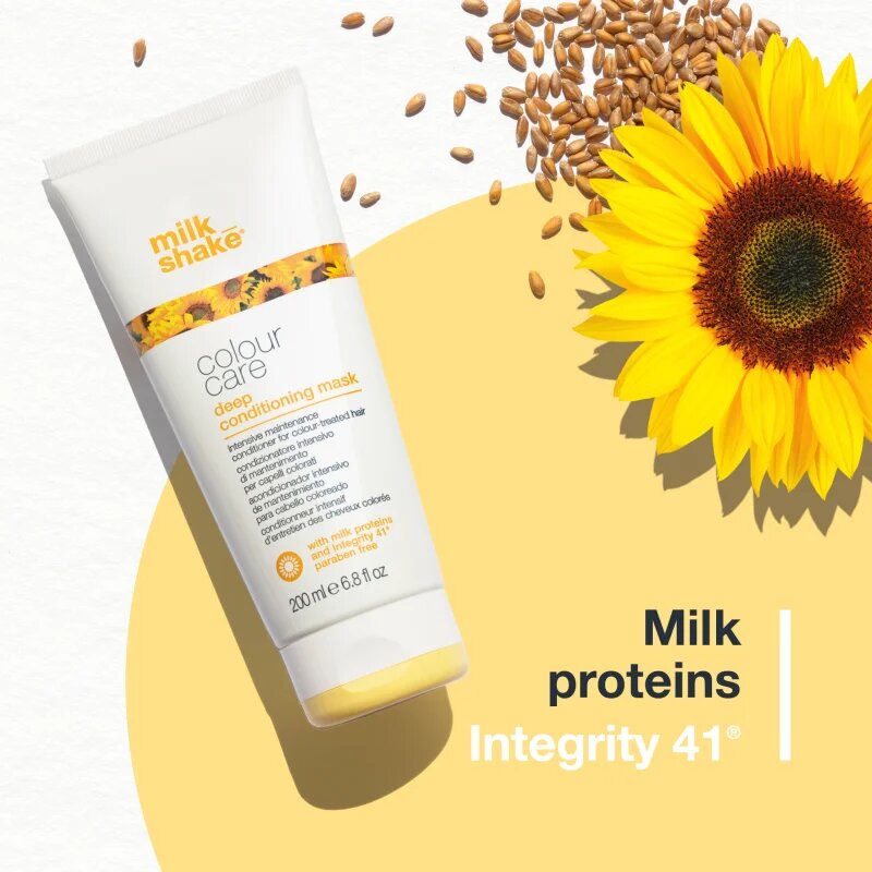 milk_shake® Colour Care Deep Conditioning Mask mélyen tisztító maszk hajra 200 ml