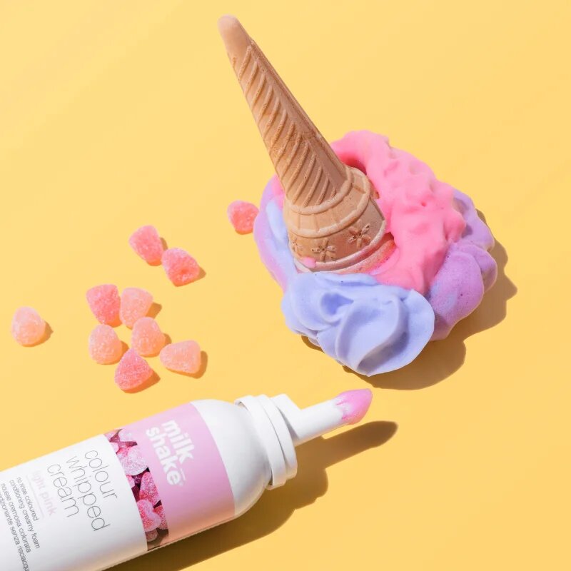 milk_shake® Colour Whipped Cream tonizáló hab minden hajtípusra Light Pink 100 ml